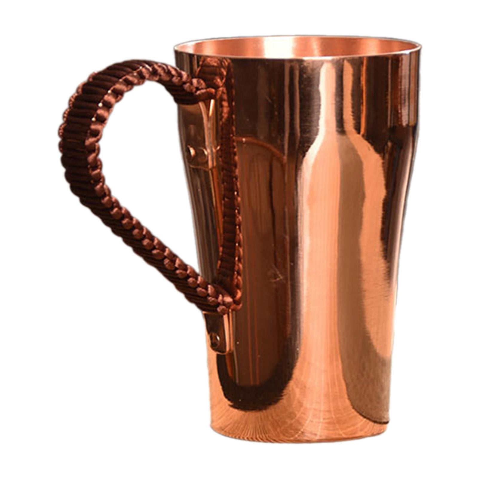 DOMELAY Copper Coffee Mug Handmade Pure Copper Cup 400ml Water Mug Home Kitchen Decor Outdoor Drinkware for Tea - Image 6