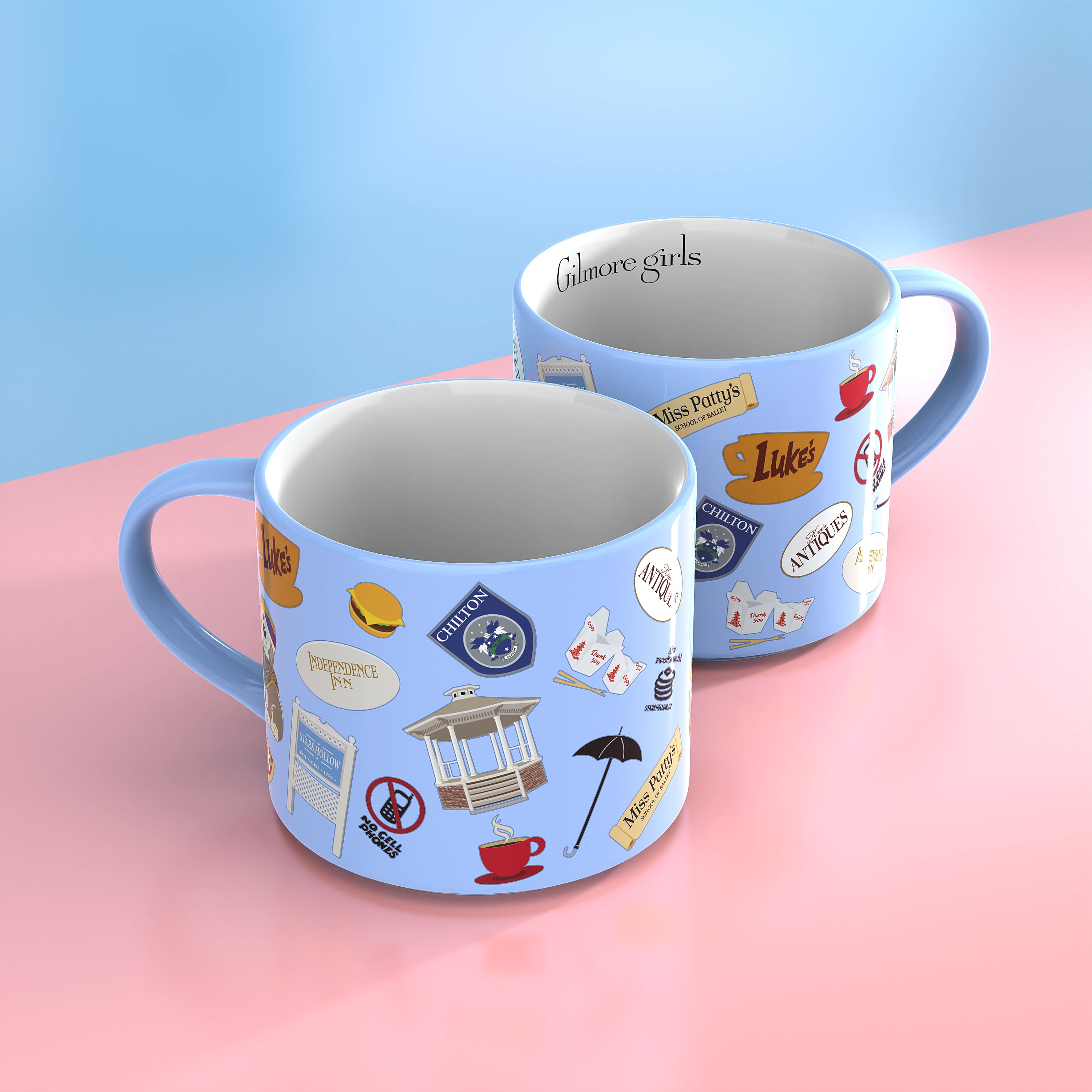 Zak Designs 15oz Modern Mug, Gilmore Girls - Image 4