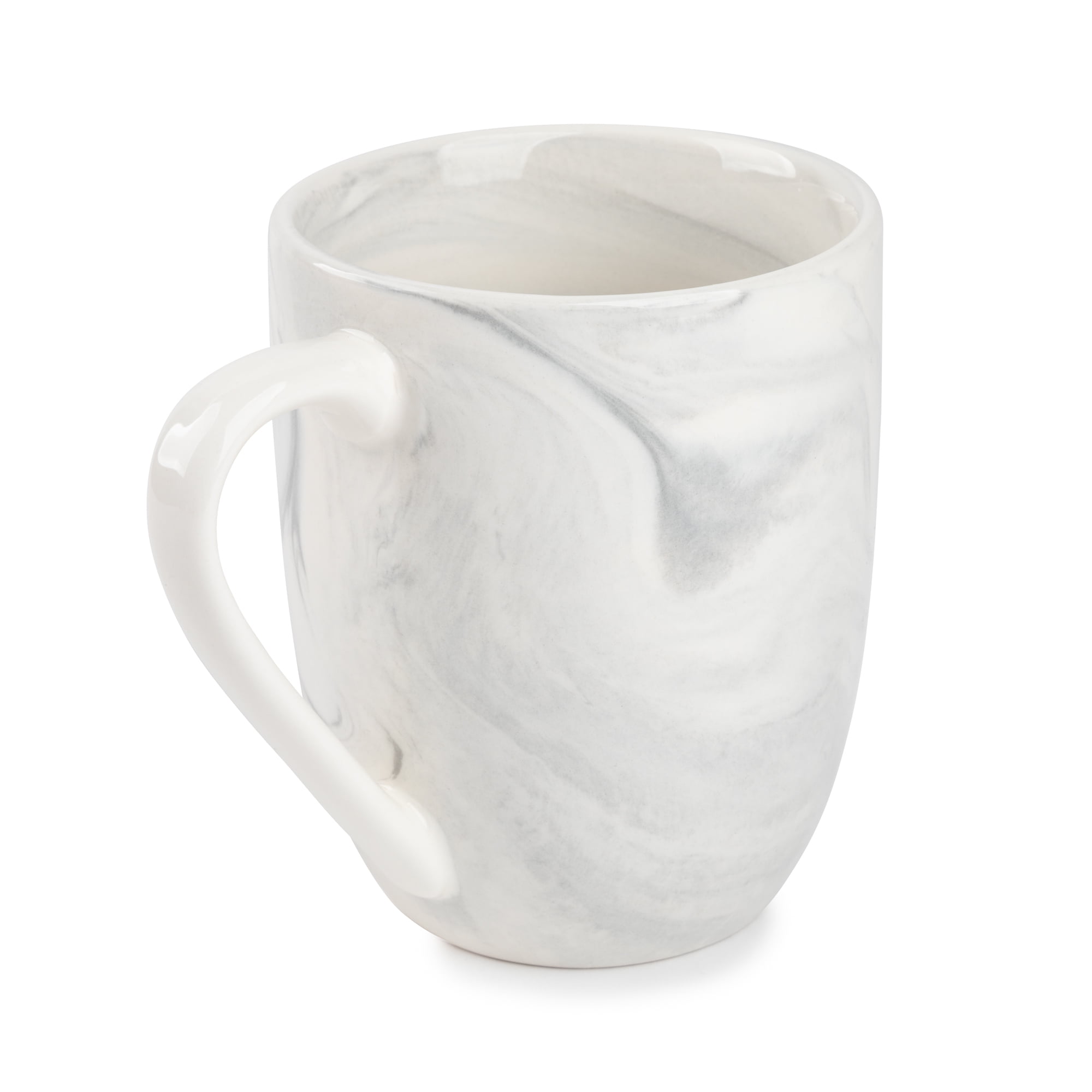 Thyme & Table 15 fl oz Grey Marble Stoneware Mug - Image 2