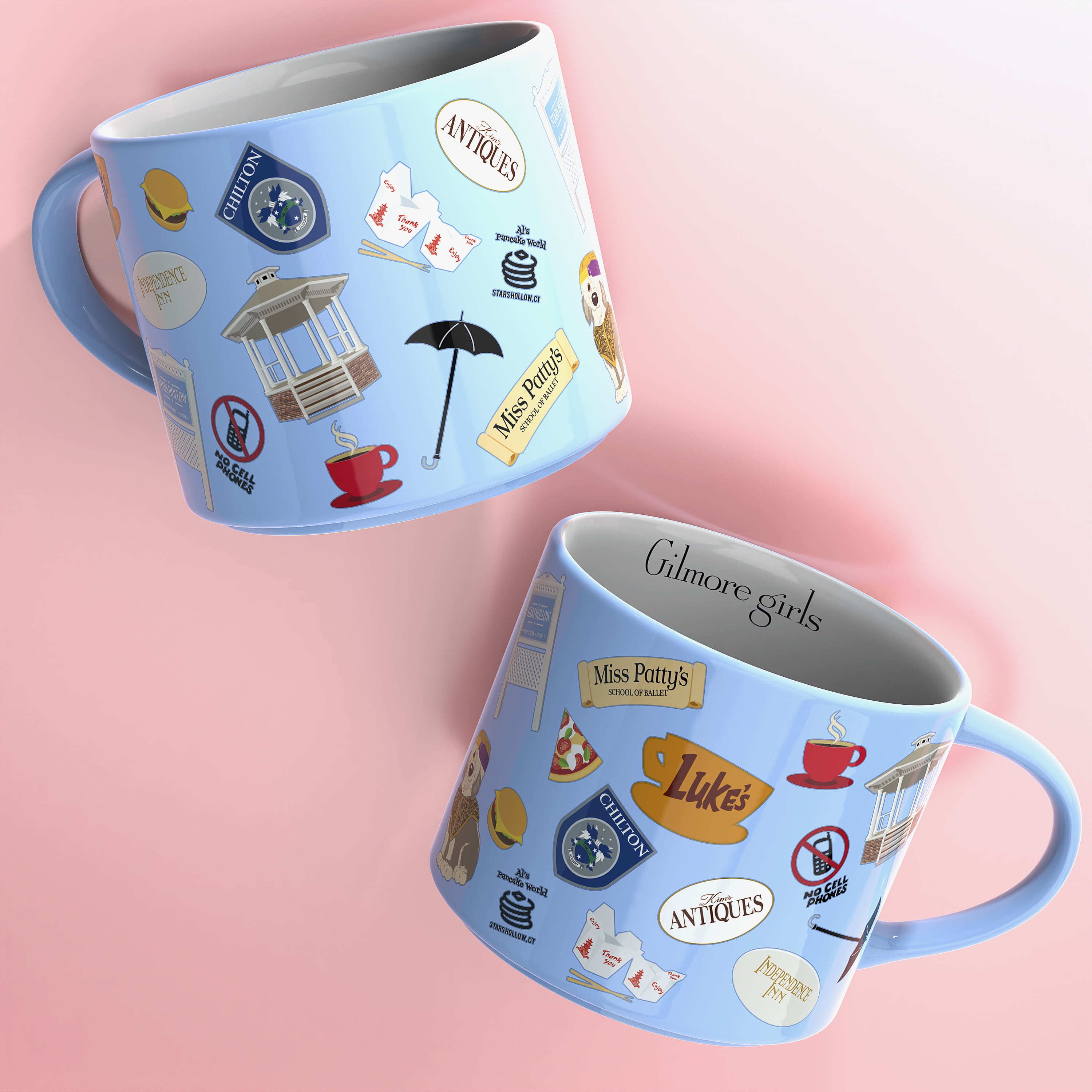 Zak Designs 15oz Modern Mug, Gilmore Girls - Image 9