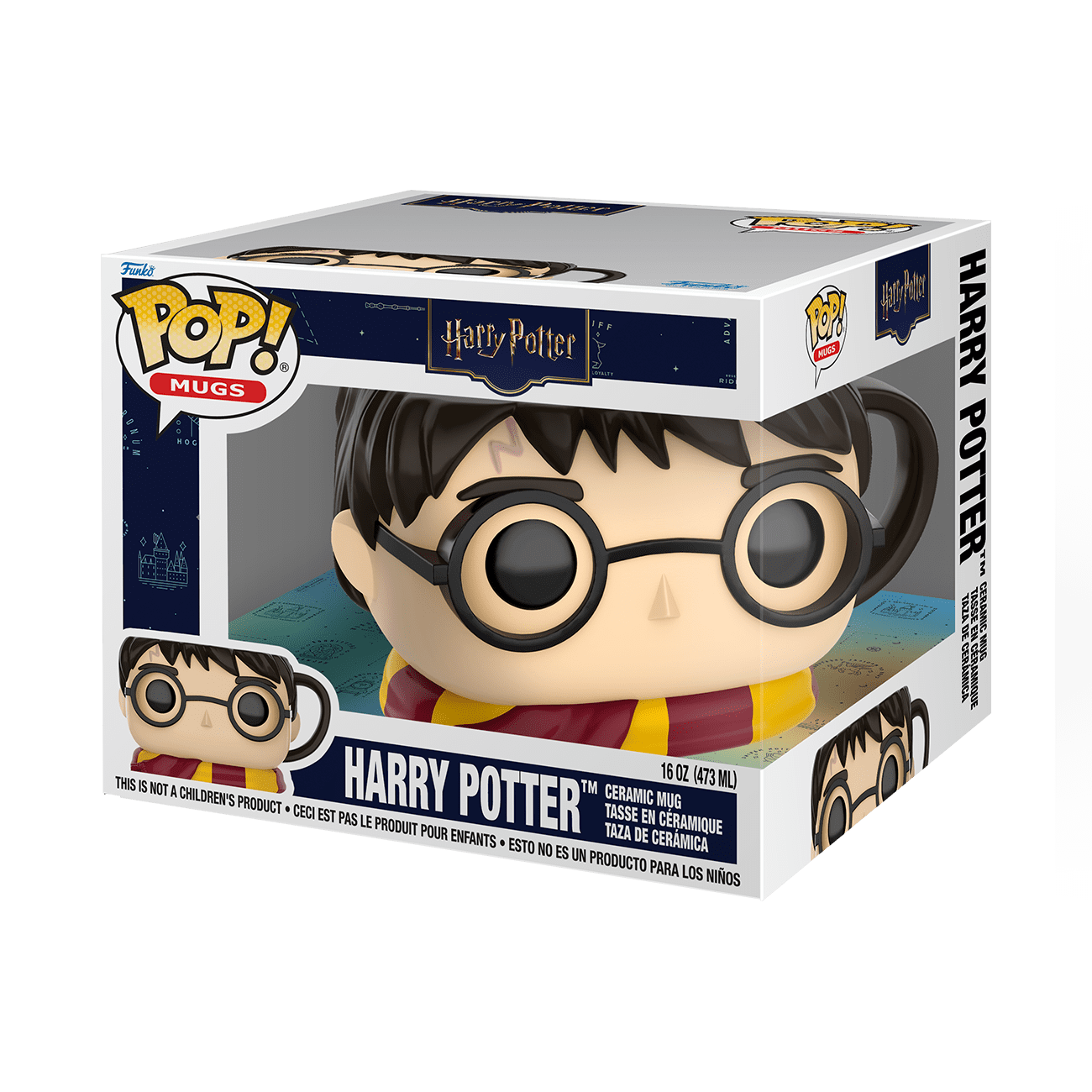 Funko POP! Mug: Harry Potter- Harry with Scarf Ceramic Collectible Mug, 16 oz - Image 2