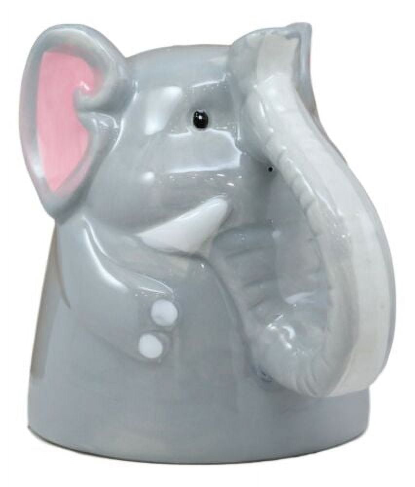 Topsy Turvy Ceramic Safari Jumbo Elephant Coffee Tea Mug Drink Cup 11oz Decor - Image 5