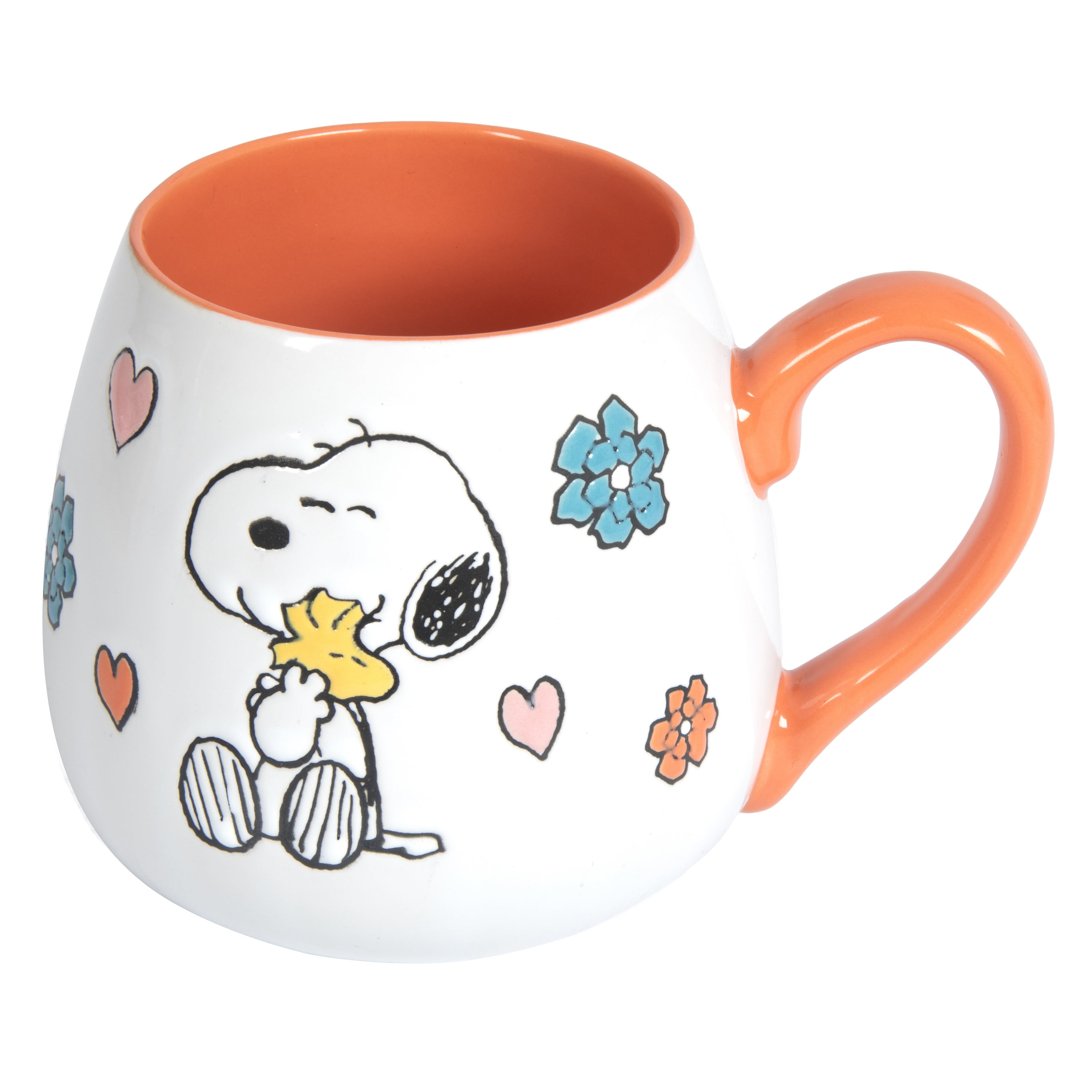 Peanuts Mother Baby Orange 20oz Ceramic Mug - Image 3