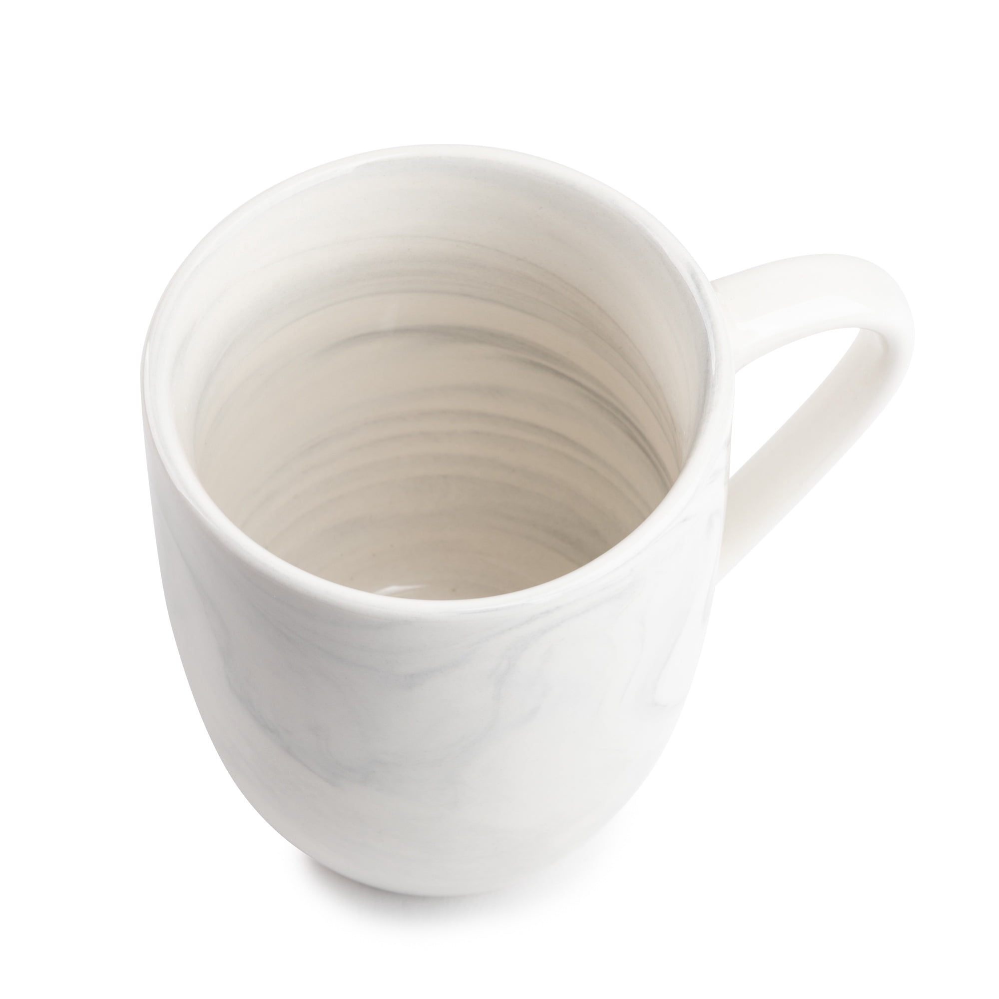 Thyme & Table 15 fl oz Grey Marble Stoneware Mug - Image 3