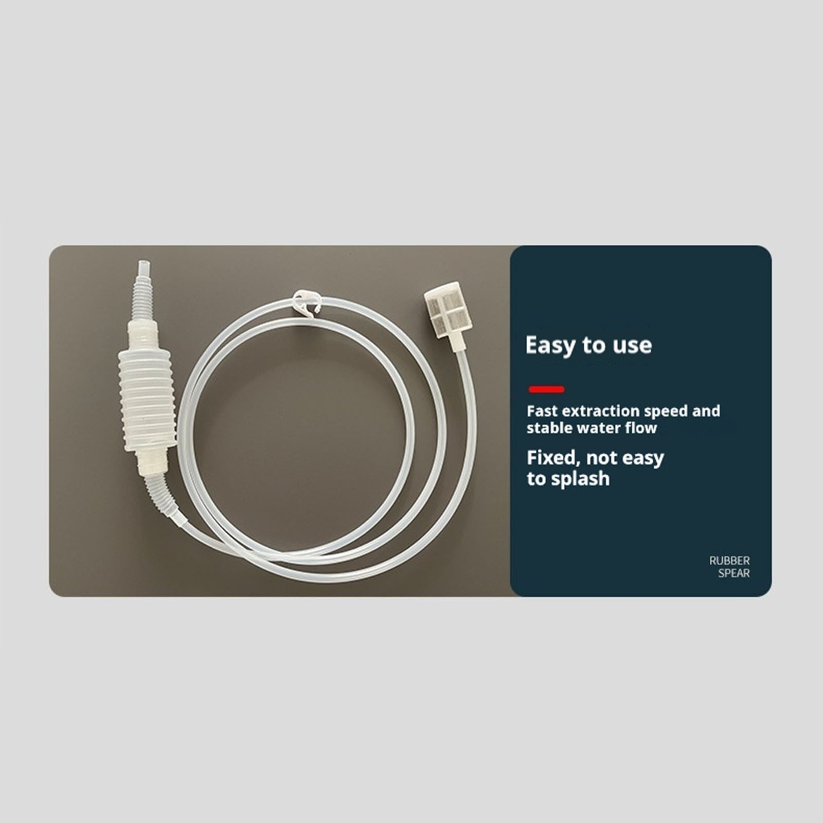 Yzans Wine Siphon Pump,Home Brewing Filter,Food Grade Silicone Tube,1.7 Meter Length - Image 4