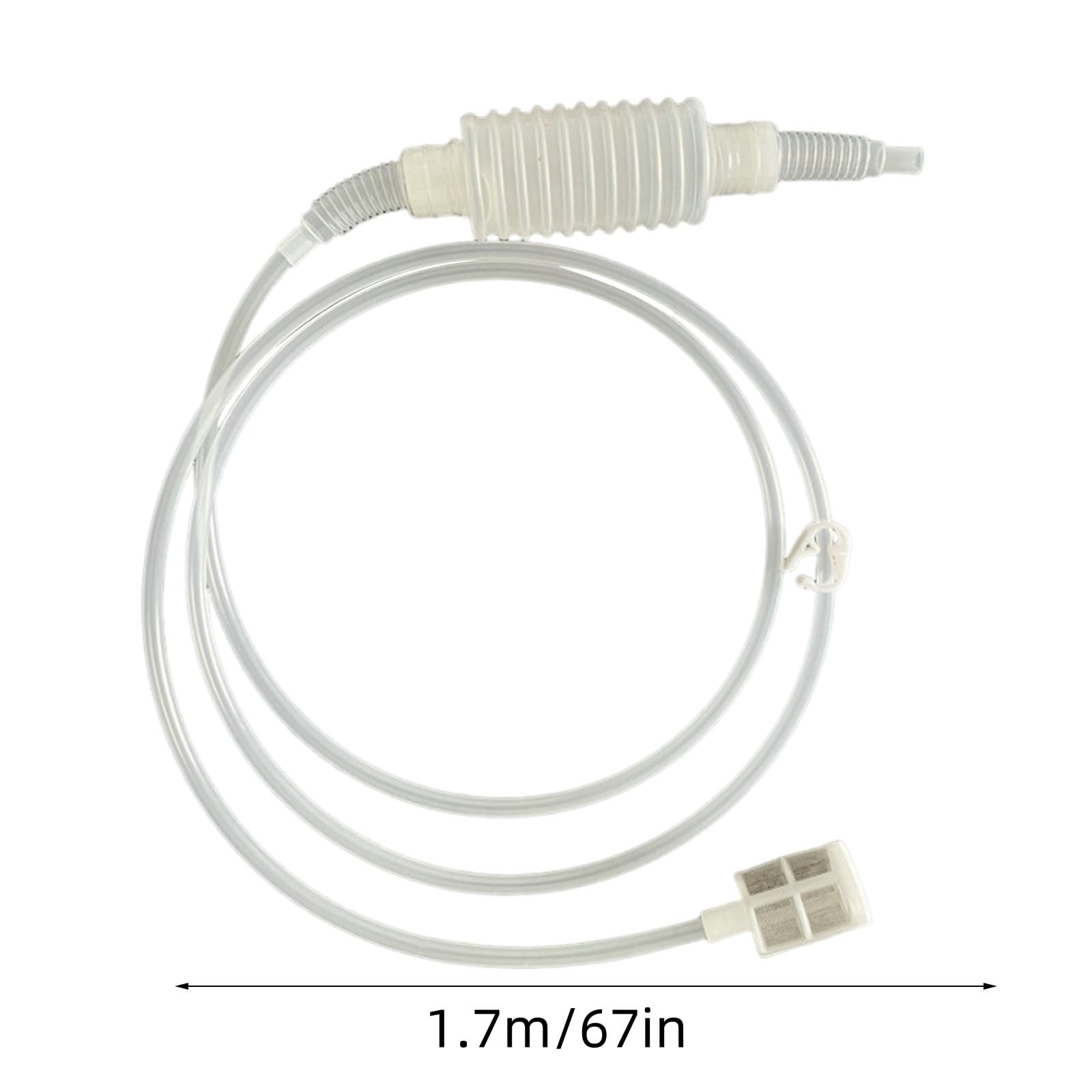 Yzans Wine Siphon Pump,Home Brewing Filter,Food Grade Silicone Tube,1.7 Meter Length - Image 2