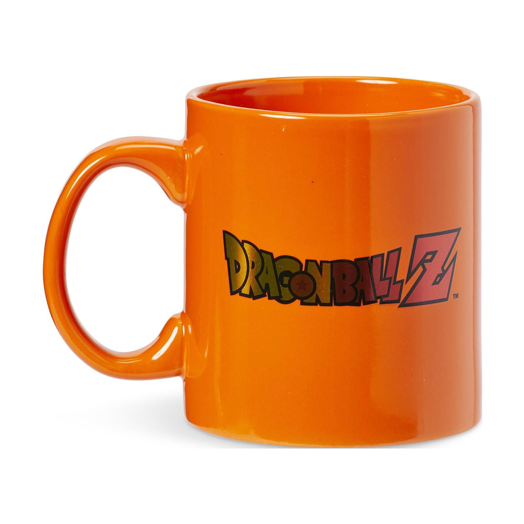Dragon Ball Z Kame Kanji & Logo Orange Ceramic Mug | Large Cup Holds 20 Ounces - Image 2