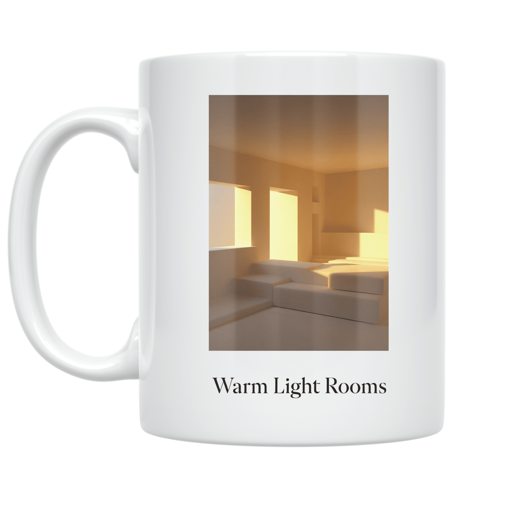 Warm Light Interior Art - Home Decor Enthusiast - 11 oz Ceramic Coffee Mug
