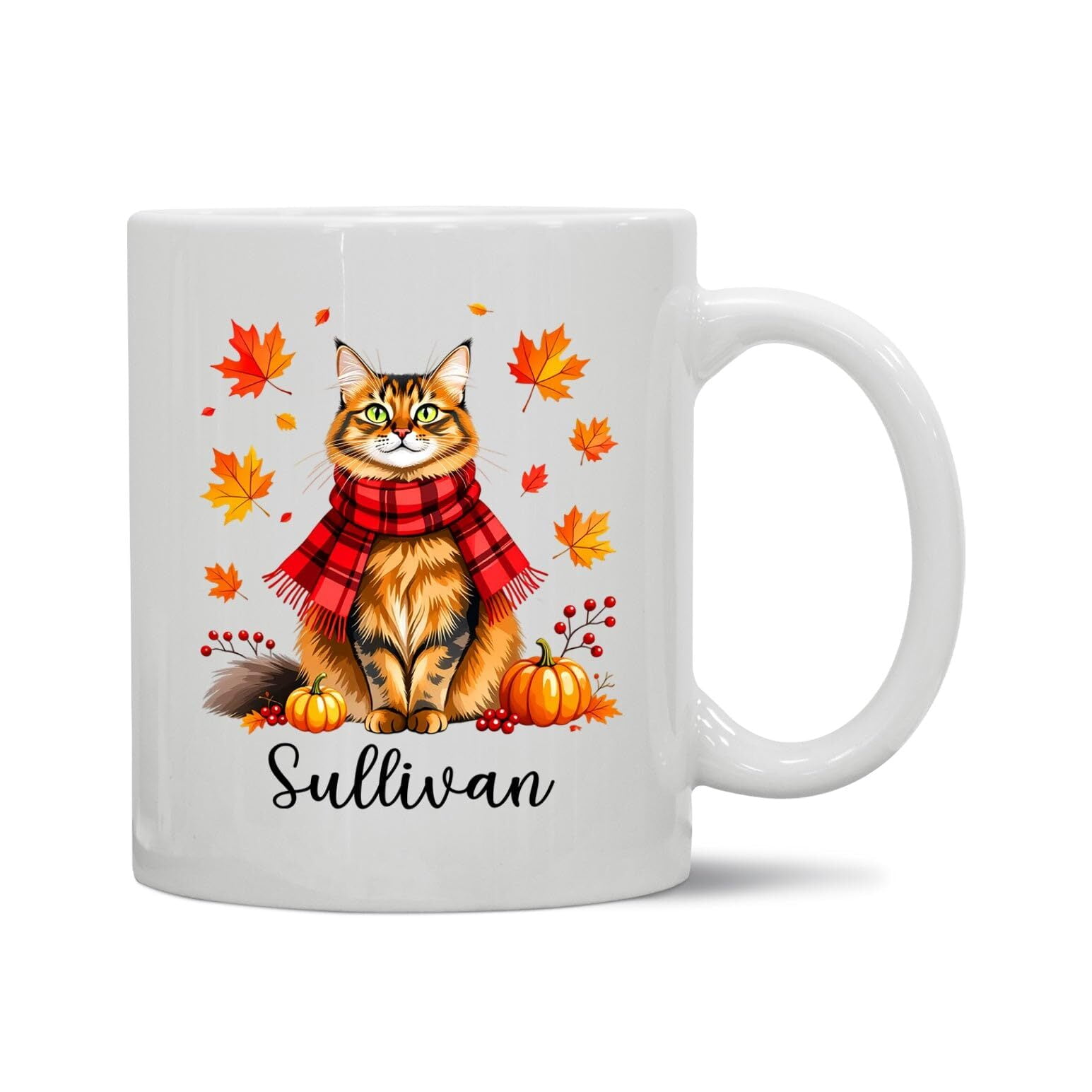 Brythos Coffee Mugs,Durable and Sturdy Coffee Cups Ceramic,Fits Office Desk Use Ceramic Coffee Mug,Style19,11Oz