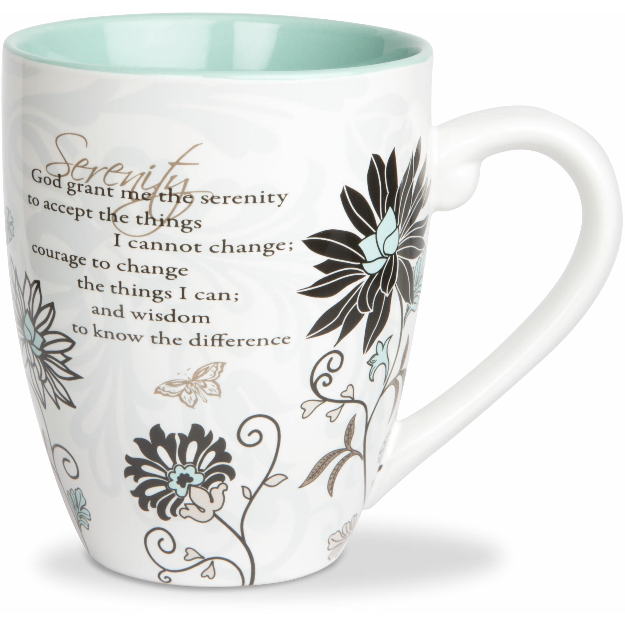 Pavilion Gift Company - Drink Decor 20 oz Serenity Prayer Coffee Mug