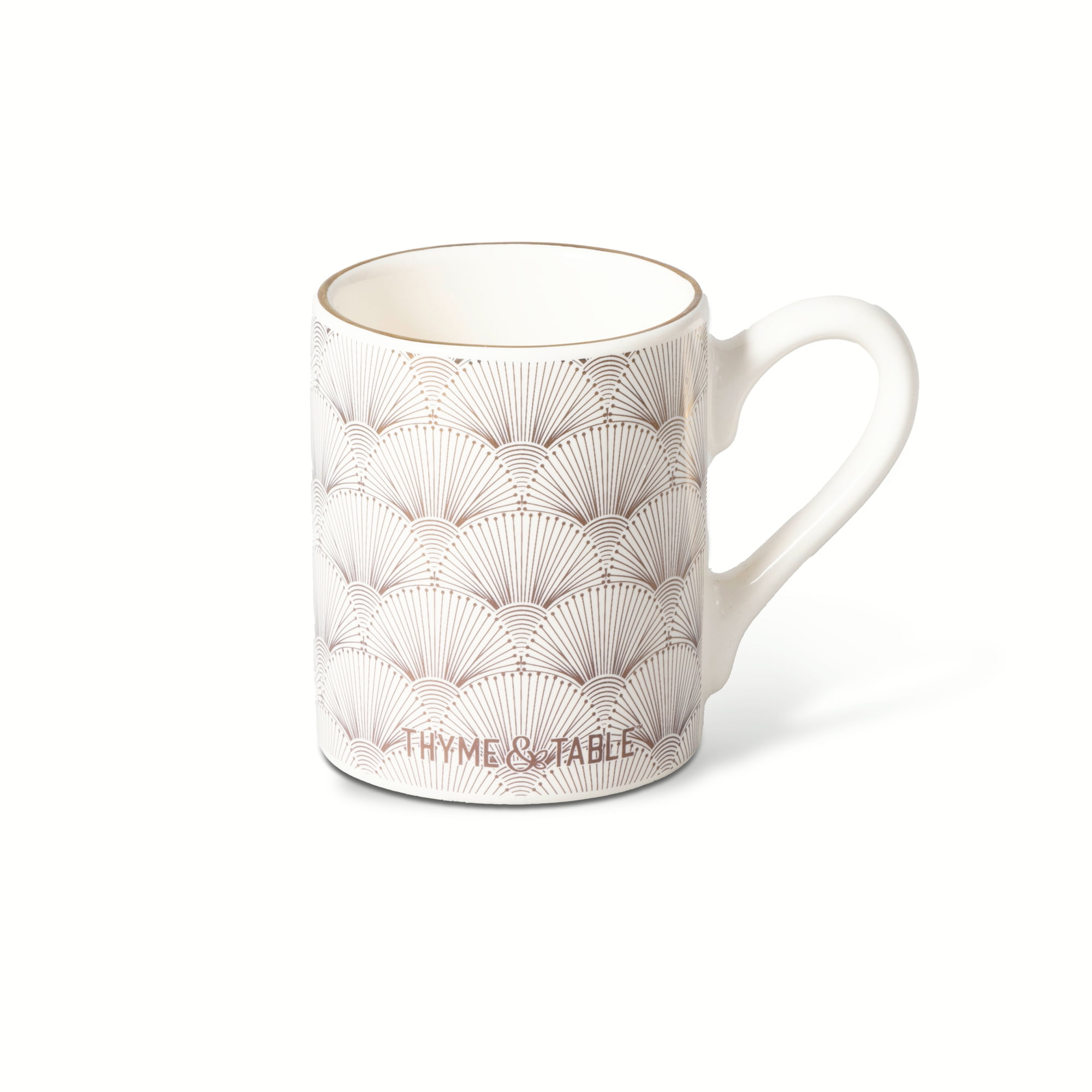 Thyme & Table Espresso Mug, Sand White
