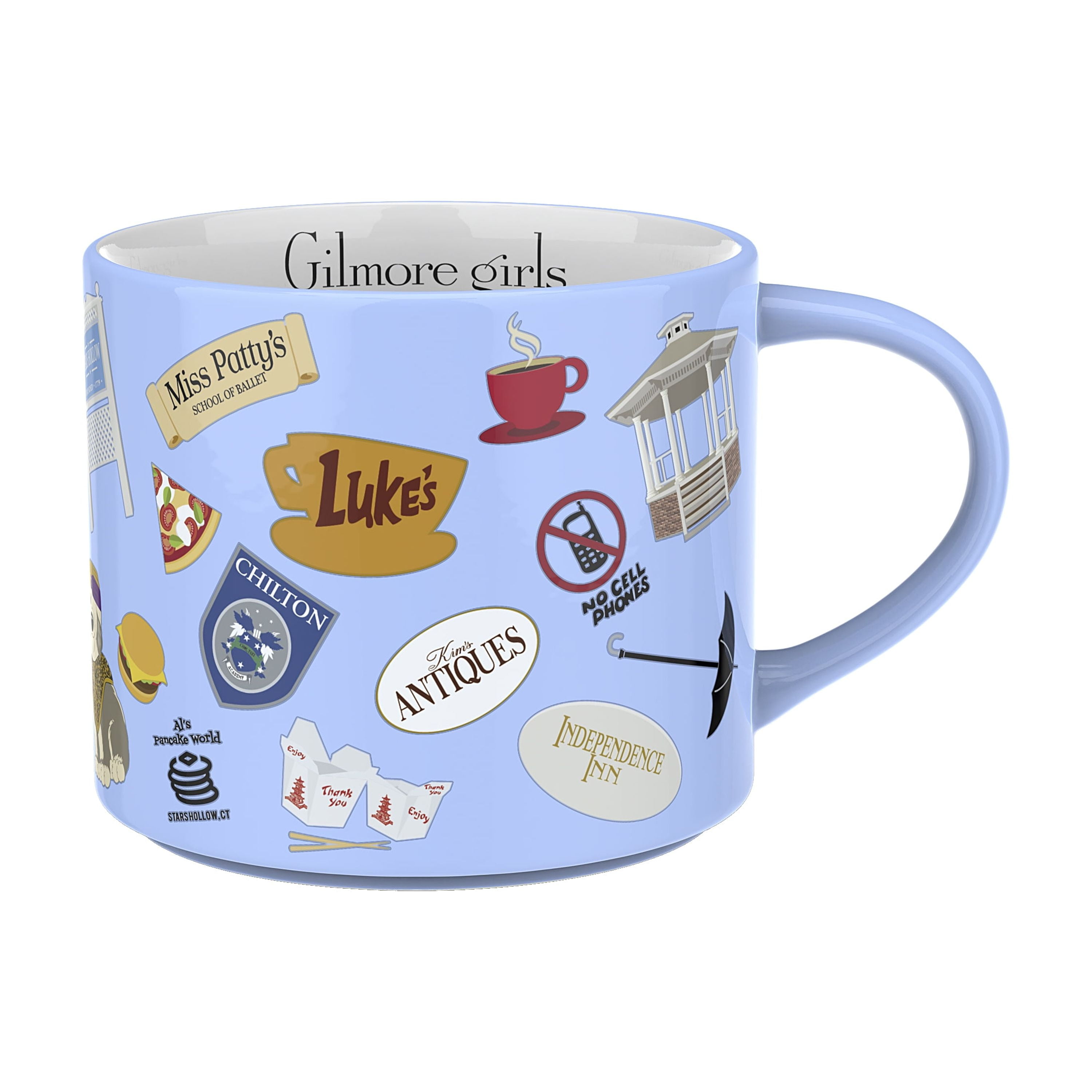 Zak Designs 15oz Modern Mug, Gilmore Girls